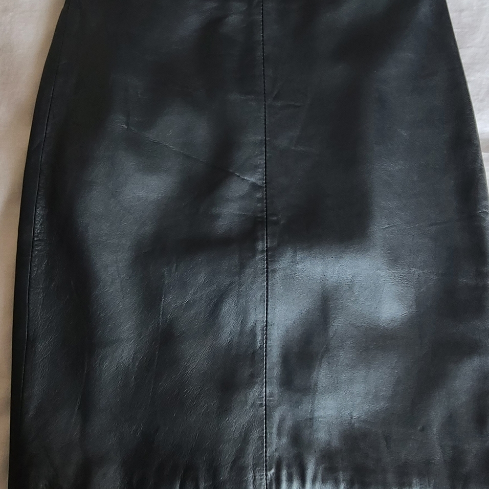 All Saints Leather skirt